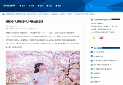 风度SEO站群二开樱花MIP泛目录站群源码