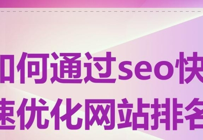 网站整体质量如何进行优化？